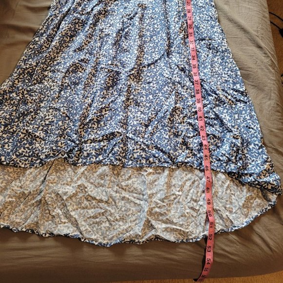 1X Joe Fresh Floral High-Low Dress - Picture 6 of 6